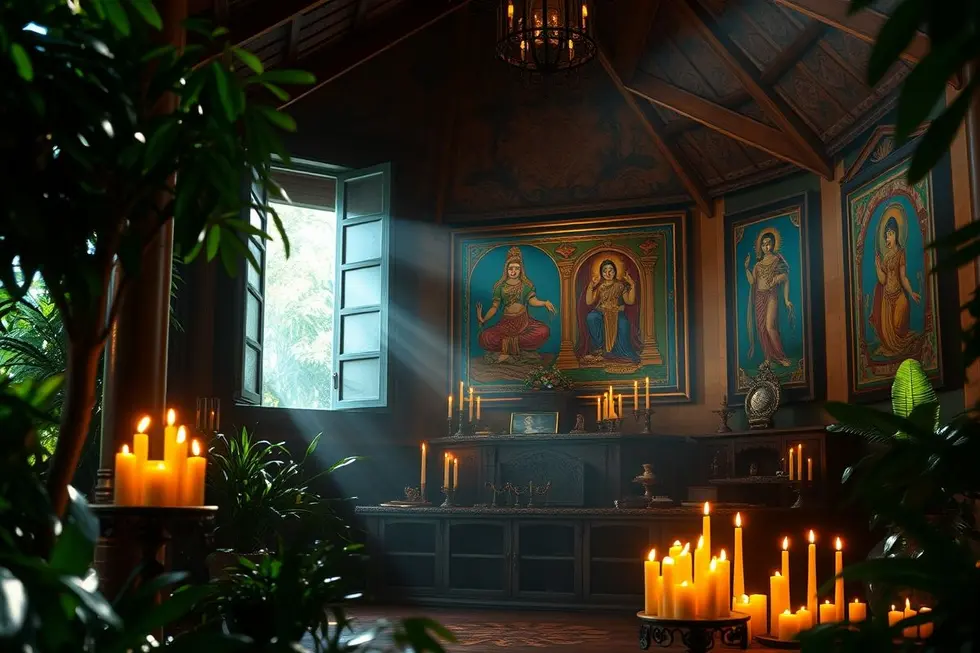 Templo da Umbanda.